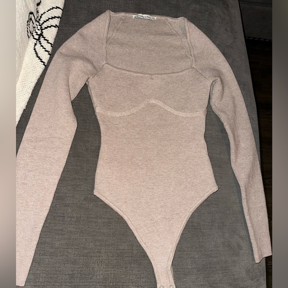 Abercrombie sweater bodysuit xxs